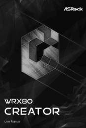 ASRock WRX80 Creator User Manual