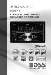 Boss Audio 820BRGB User Manual V3