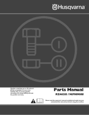 Husqvarna RZ46215 Parts Manual