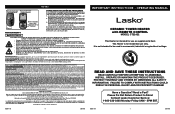 Lasko CT22422 User Manual
