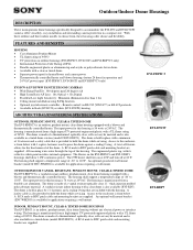 Sony EVID70/W Product Brochure (evi_housings_update_9_06)