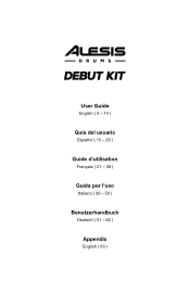 Alesis Debut Kit User Guide