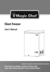 Magic Chef HMCF7W4 User Manual