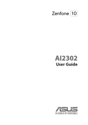 Asus Zenfone 10 AI2302 English Version E-manual