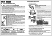 Epson 595Wi Installation Guide - Touch Unit Bracket