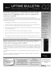 Dell VNX VG8 VNX-VNXe- EMC Unity Uptime Bulletin for Q2 2017