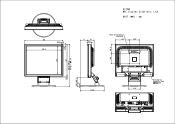 Sharp E172M Mechanical Drawing