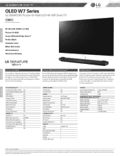LG OLED65W7P Owners Manual - English