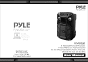 Pyle PPHP838B Instruction Manual