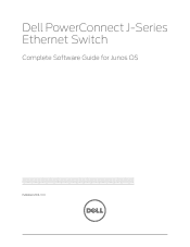 Dell PowerConnect J-8208 Software Guide for JUNOS version 10.3