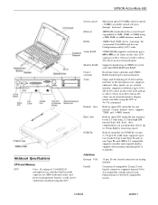Epson ActionNote 650 Product Information Guide