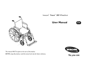 Invacare TRSX58FB Owners Manual