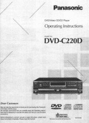 Panasonic DVDC220 Dig. Video Discplaye