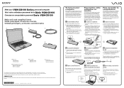 Sony VGN-CS108D Setup Guide