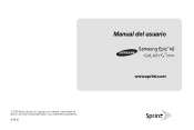 Samsung SPH-D700 User Manual (user Manual) (ver.f6) (Spanish)