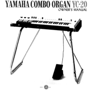 Yamaha YC-20 Manual