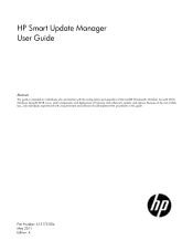 HP BL860c HP Smart Update Manager 4.2 User Guide