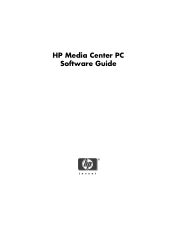 HP Media Center m1000 HP Media Center Desktop PCs - Software Guide