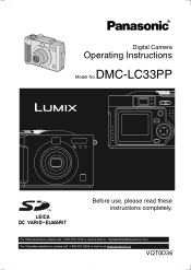Panasonic DMC LC33 Digital Still Camera