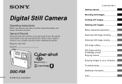 Sony DSC-F88 Operating Instructions