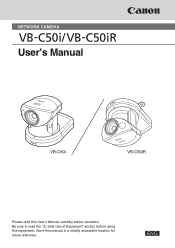 Canon C50iR User Manual