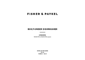 Fisher and Paykel DW24UT4I2 Installation Guide Built Under Dishwasher