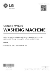 LG WT7480CL Owners Manual