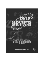 Pyle PLAD213 PLAD213 Manual 1