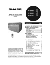 Sharp AF-S100PX Owners Manual for AF-S100PX