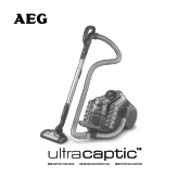 AEG UltraCaptic Deluxe Pet and Home Bagless Cylinder 800w Tungsten AUC9230 Product Manual