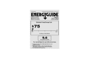 Frigidaire FFTH0822R1 Energy Guide