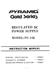 Pyle PS14KX Instruction Manual