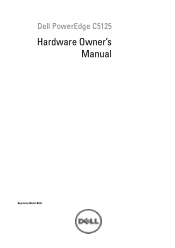 Dell PowerEdge C5125 Hardware Owner's Manual