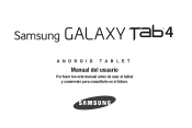 Samsung SM-T537A User Manual Att Tab 4 Sm-t537a Kit Kat Spanish User Manual Ver.ne1_f3 (Spanish(north America))