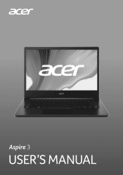 Acer Aspire A314-22 User Manual
