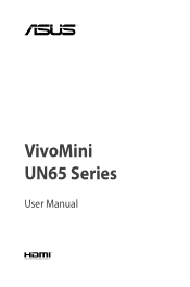 Asus VivoMini UN65H commercial Users manual for UN65 Series English.