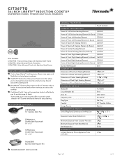 Thermador CIT367TG Product Specs