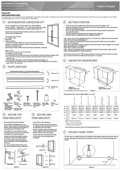 Fisher and Paykel RF170WDRX1 5499_GLO_Surround_Kit_Instructions_FLI (English)