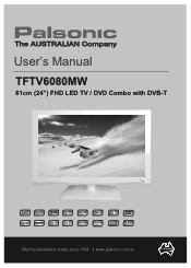 Palsonic TFTV6080MW Owners Manual
