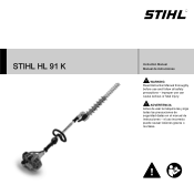 Stihl HL 91 K 0176 Product Instruction Manual