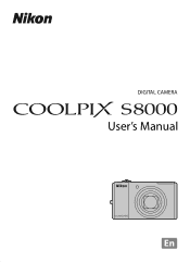 Nikon 26192 S8000 User's Manual
