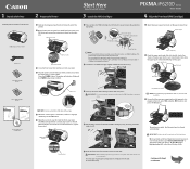 Canon PIXMA iP6210D iP6210D Easy Setup Instructions