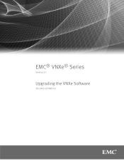 Dell VNXe2 Upgrading the VNXe Software