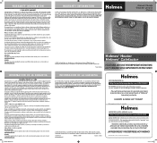Holmes HCH4266 Product Manual