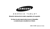 Samsung SM-P607T Legal T-mobile Sm-p607t Galaxy Note 10.1 2014 Edition Kit Kat Spanish Health And Safety Guide Ver.nd2_f2 (Spanish(north America)