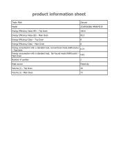 Zanussi ZCV69360BA Product information sheet