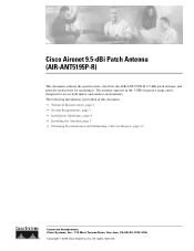 Cisco AIR-ANT5195P-R User Guide