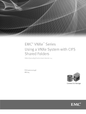 Dell VNXe1 VNXe Series Using a VNXe System with CIFS Shared Folders