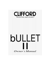Clifford Bullet 2 Owners Guide