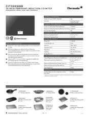 Thermador CIT30XWBB Product Spec Sheet